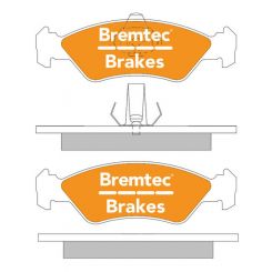 Bremtec Trade Line Brake Pad