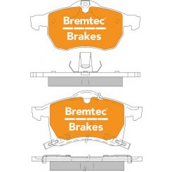 Bremtec Trade Line Brake Pad