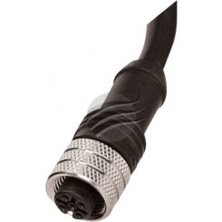 Digisafe M12 Female Cable Connector Straight, 4 Poles 4 Wires Pvc