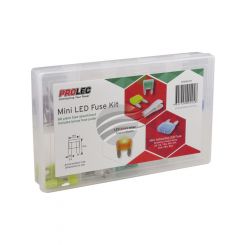 Prolec Mini Blade Fuse Kit-Led Ind 81 Pce 3A 7.5A 10A 20A 25A 30A