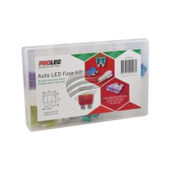 Prolec Blade Fuse Kit-Led Indicator 81 Pce 3A 7.5A 10A 20A 25A 30A