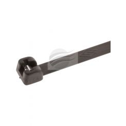 Sapiselco Pck 100 Cable Tie 186mm X 4.5mm Metal Tongue Black