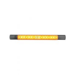 Autolamps LED Rear Indicator Lamp 12V Black Housing Blister Pack