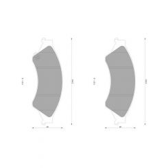 Bosch Brake Pad Front Set