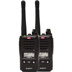 GME 2 Watt Twin Pack Uhf Cb Handheld Radio 80 Channel Complete Package
