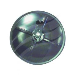 Britax Mirror Head Spotter Style Metl Black Housing W/Tubular Bracket
