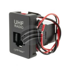Lightforce Toyota Rj45 Uhf Face Plate Red Illum For Late Toyota 33mm