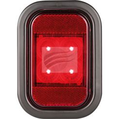 Autolamps LED Stop/Tail Lamp 12/24V w/ Reflex Reflector & Grommet