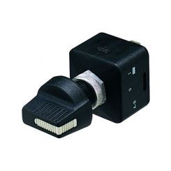 Hella Rotary Switch 15A @ 12V Off-On Flat Knob Suit 12.5mm Dia Opening