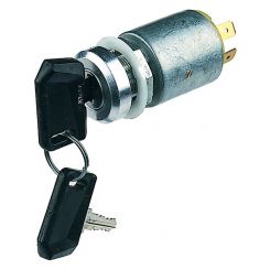 Hella Ignition Starter Switch 4 Pos Start Lockout Mechanism 22.5mm Dia