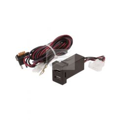 Lightforce Dual USB Charger Outlet 12V 2.1Amp For Toyota 32mm X 20mm
