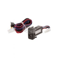 Lightforce Dual USB Charger Outlet 12V 2.1Amp For Toyota 40mm X 22mm