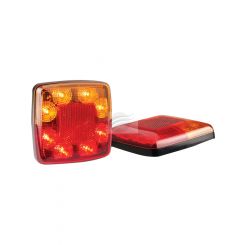 Autolamps Pkt 2 LED Stop/Tail/Indict Lamp 12V 30cm Cble
