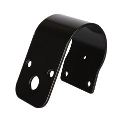 GME Black Uhf Cb 63mm Wrap Around Bull Bar Bracket 3mm Stainless Steel