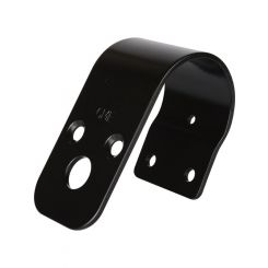 GME Black Uhf Cb 50mm Wrap Around Bull Bar Bracket 3mm Stainless Steel