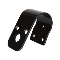 GME Black Uhf Cb 45mm Wrap Around Bull Bar Bracket 3mm Stainless Steel