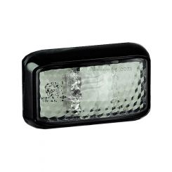 Autolamps LED Side Marker Lamp Red/Amber 10-30V Black Base