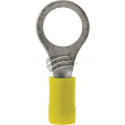 Jaylec Ring Terminal 10mm Yellow [ref Narva 56192] Pack 50