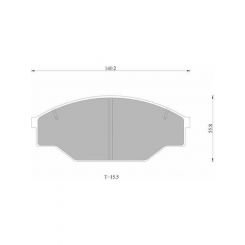 Bosch Brake Pad Front Set