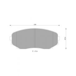 Bosch Brake Pad Front Set
