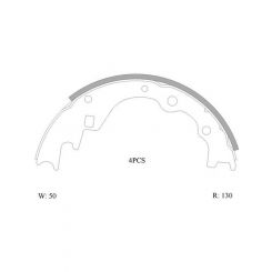 Bosch Brake Shoe