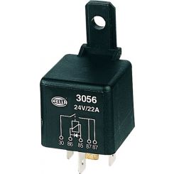 Hella Relay 24V 22A 5 Pin N/Open Diode Protection