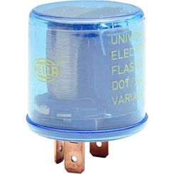 Hella High Capacity Flasher Unit 12V 2 Pin Max Load 210W Silver Contacts