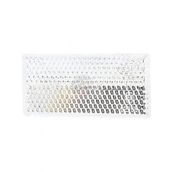 Hella Retro Reflector White Self Adhesive 70 X 32mm