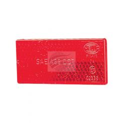 Hella Retro Reflector Red Self Adhesive 70 X 32mm