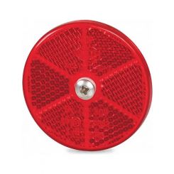Hella Retro Reflector Red 60mm Dia Centre Fixing Screw