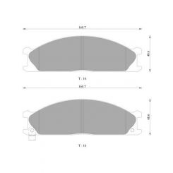 Bosch Brake Pad Front Set