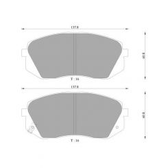 Bosch Brake Pad Front Set