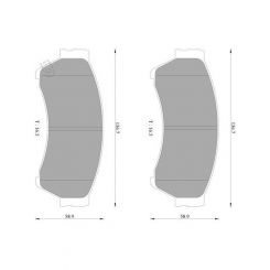Bosch Brake Pad Front Set