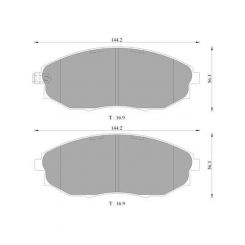 Bosch Brake Pad Front Set