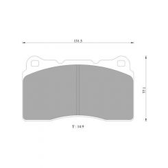 Bosch Brake Pad Front Set