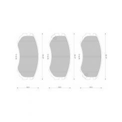 Bosch Brake Pad Front Set