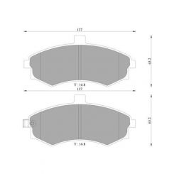 Bosch Brake Pad Front Set