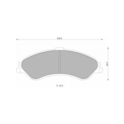 Bosch Brake Pad Front Set