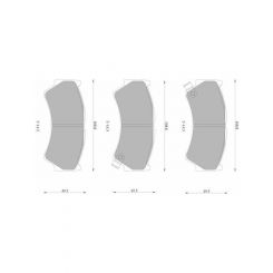 Bosch Brake Pad Front Set