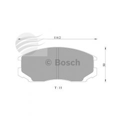 Bosch Brake Pad Front Set