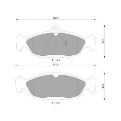 Bosch Brake Pad F & R Set