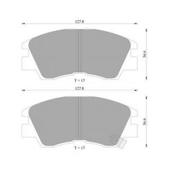Bosch Brake Pad Front Set