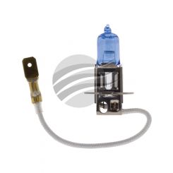 Jaylec Pack 2 H3 Halogen Globe 4200K 12V 55W Pk22S Base Duo Box 2 Not Uv