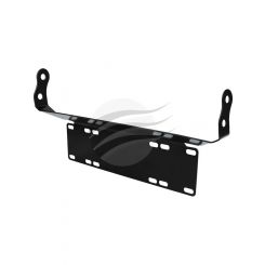 Hella Licence Plate Bracket Mounts Twin LED Driving Lamp Lightbar Black