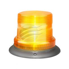 Autolamps Amber LED Strobe Beacon 10-30V 3 Bolt Mount Polycarb Lens