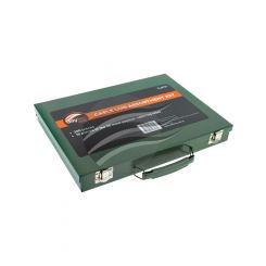Jaylec Pack 200 Cable Lug Assortment Kit In Metal Case