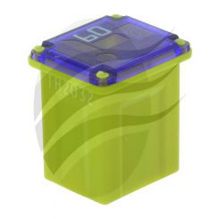 Jaylec Pack 5 Female Fusible Link Low Profile - J Type 60Amp Yellow