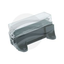 Pro-Quip Mini Relay Box 4 Way W/Clear Lid, Stackable # M0100665