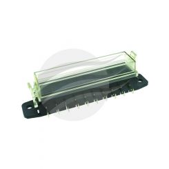 Jaylec 10 Way Fuse Box For Std Blade Fuses Comes With Cover