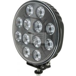 Ignite 7" LED Driving Lamp Spot Beam 8 9-36V 60 Watt Black Face